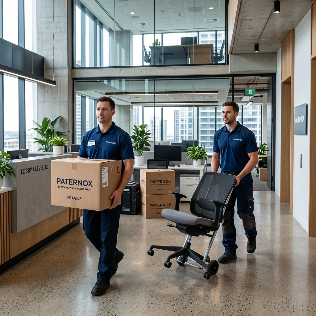 Corporate office server relocation